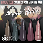 Amour/ Haine gel nail polish collection