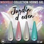 Jardin d'Eden gel nail polish collection
