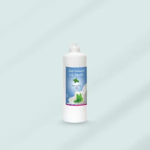 Lait calmant à la menthe