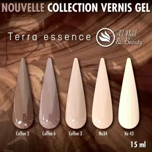 Collection vernis gel terra essence