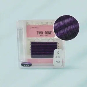 Ombré Violet Lashes