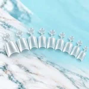 100 prothèses transparentes – Forme coffin courte